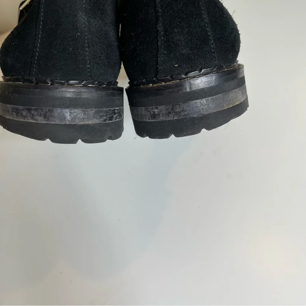 Mercanti Fiorentini black suede